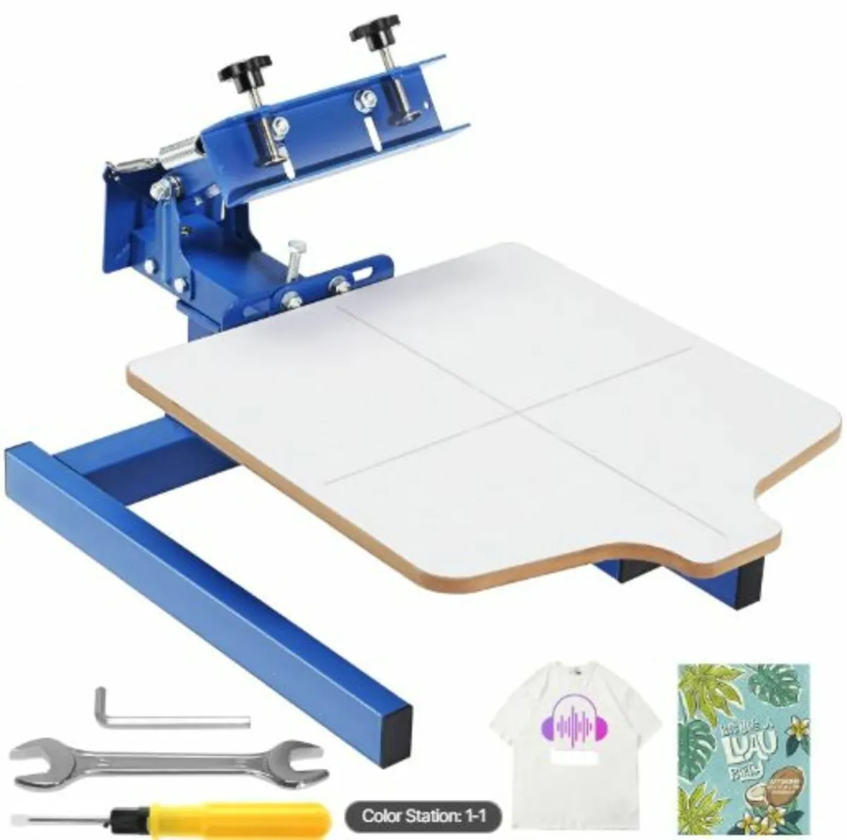 Screen Printing Machine, 1 Color 1 Station Silk - Image 1