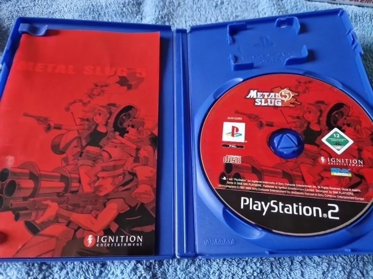Metal Slug 5 PlayStation2 Ps2 Games Original - Image 3
