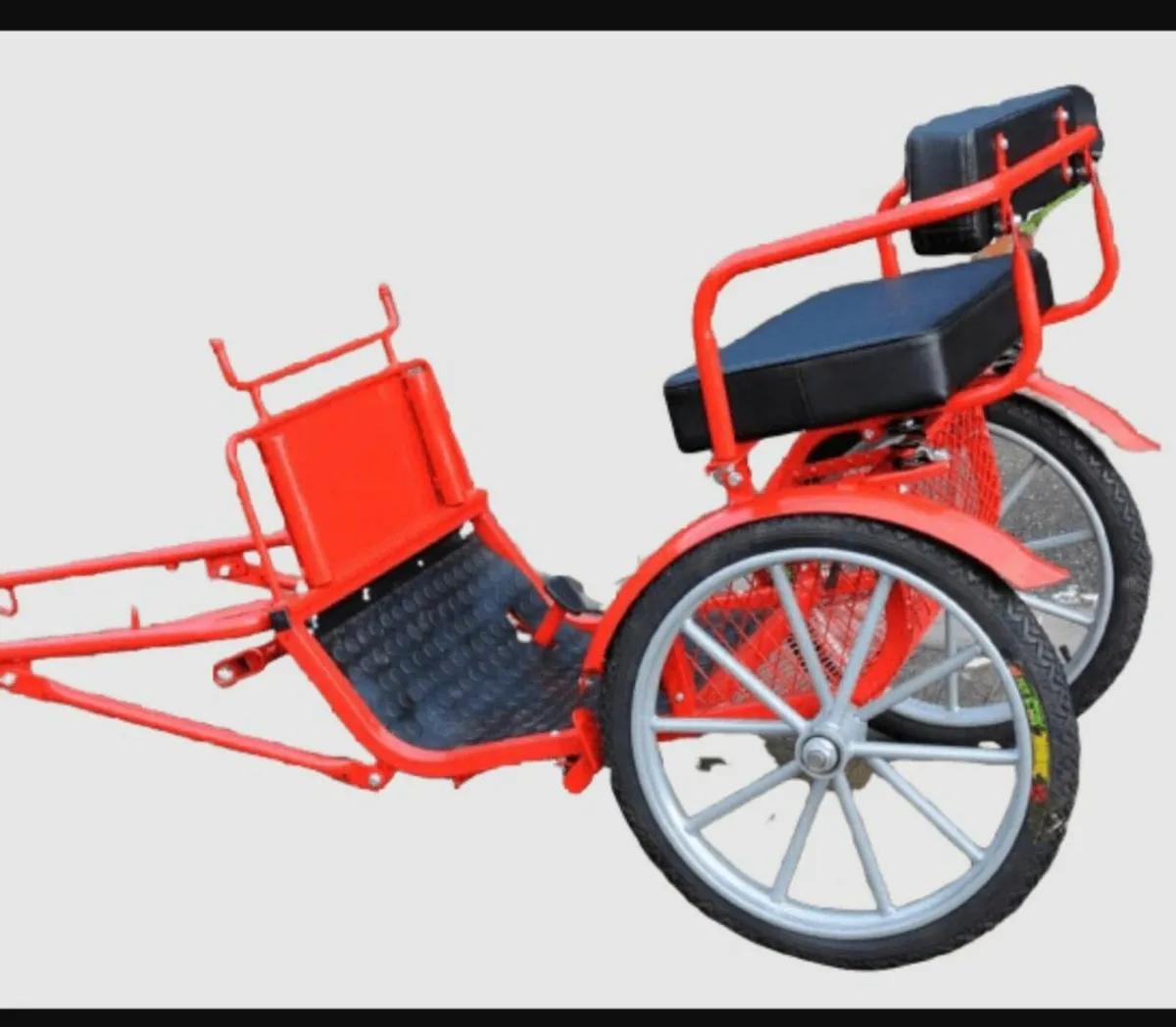 Miniature cart and harness - Image 1