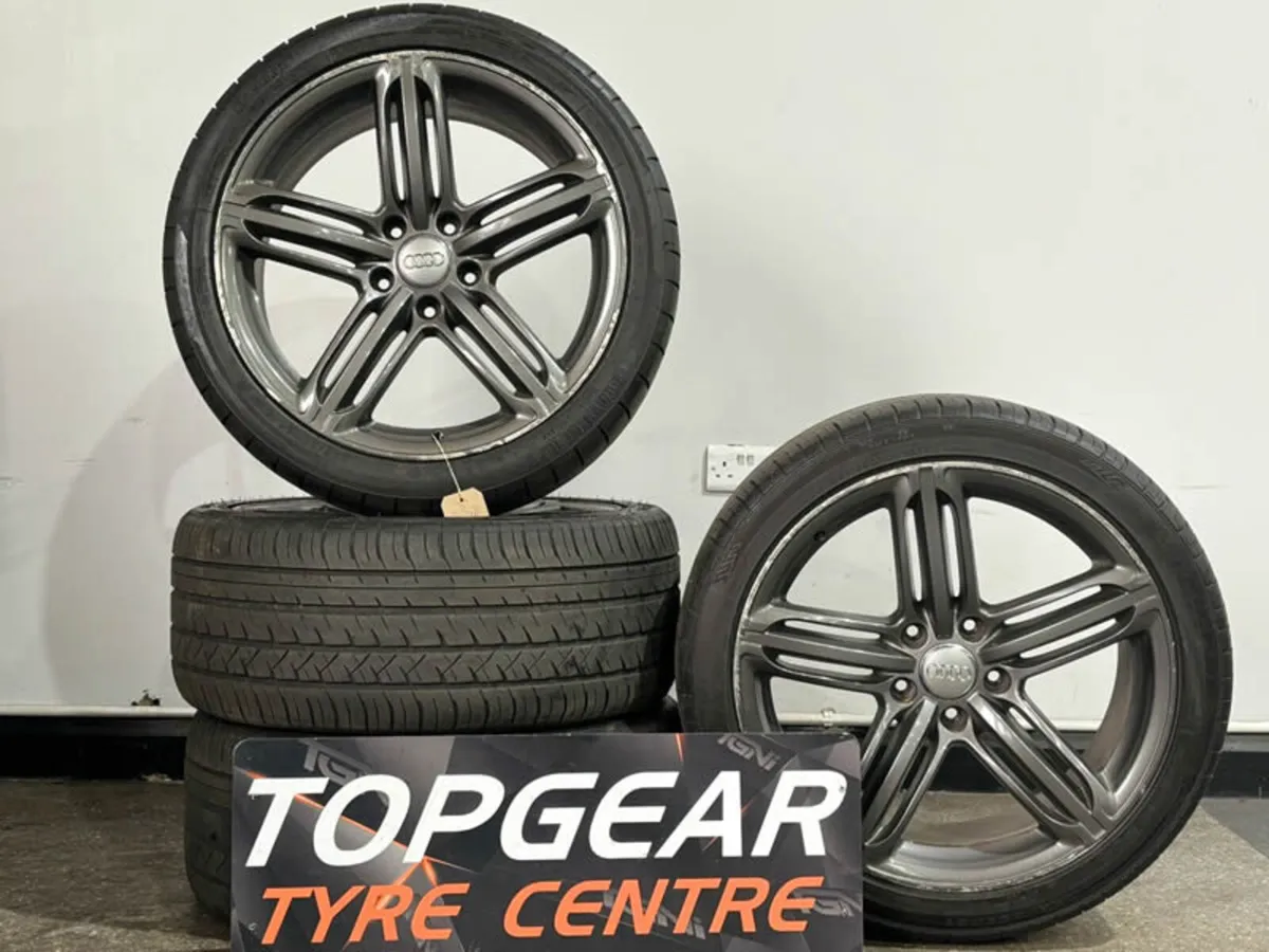 21" Genuine AUDI Q7 Segment Alloys & Tyres 5x130 - Image 1