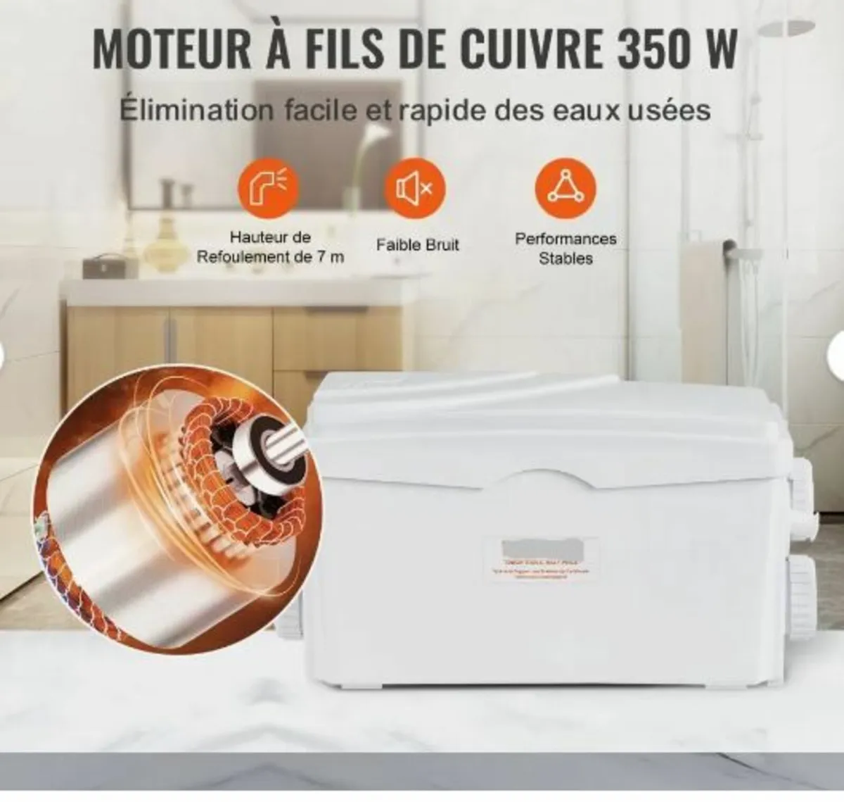 Macerator Pump, 350W - Image 2