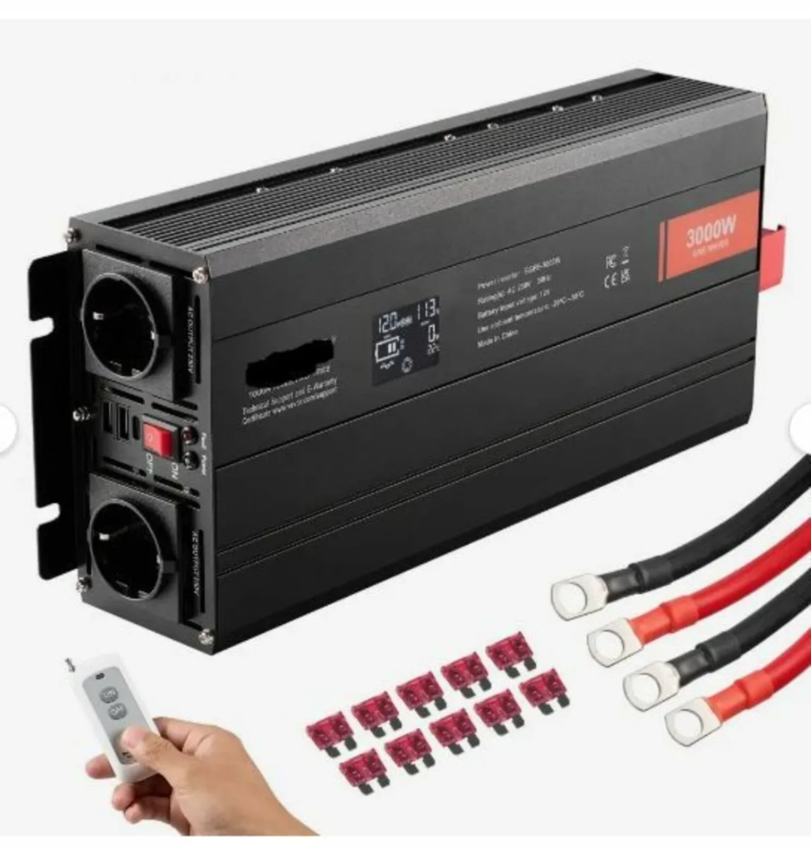 Pure Sine Wave Inverter, 3000 Watt - Image 1