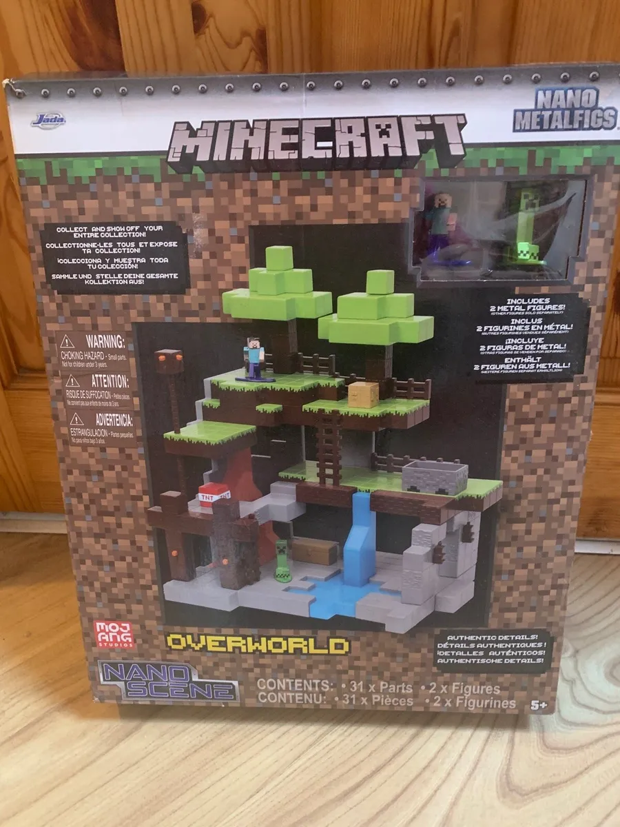 Minecraft building with figures - Image 1