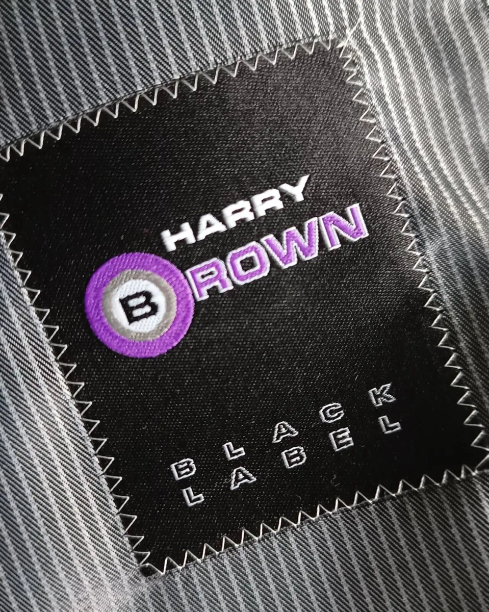 Black Harry Brown 2 Piece Men's Suit - Image 3