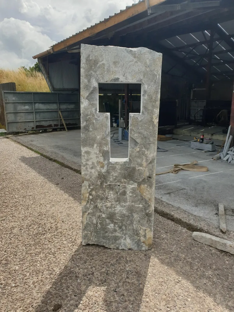 Kilkenny limestone monolith see thru - Image 2