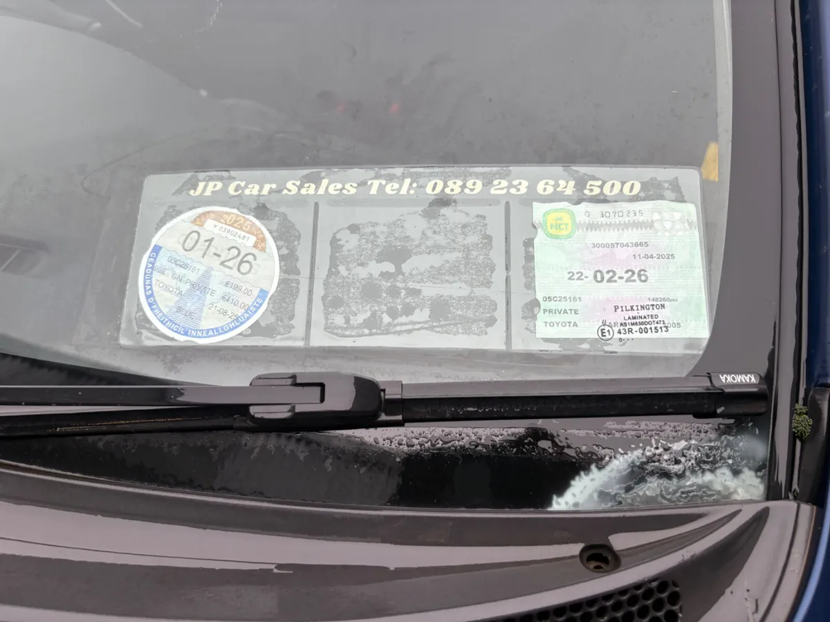 toyota Yaris Tax & NCT 2-26 - Image 4