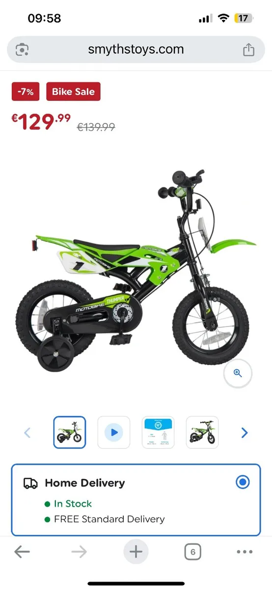 Boys bike - Image 1