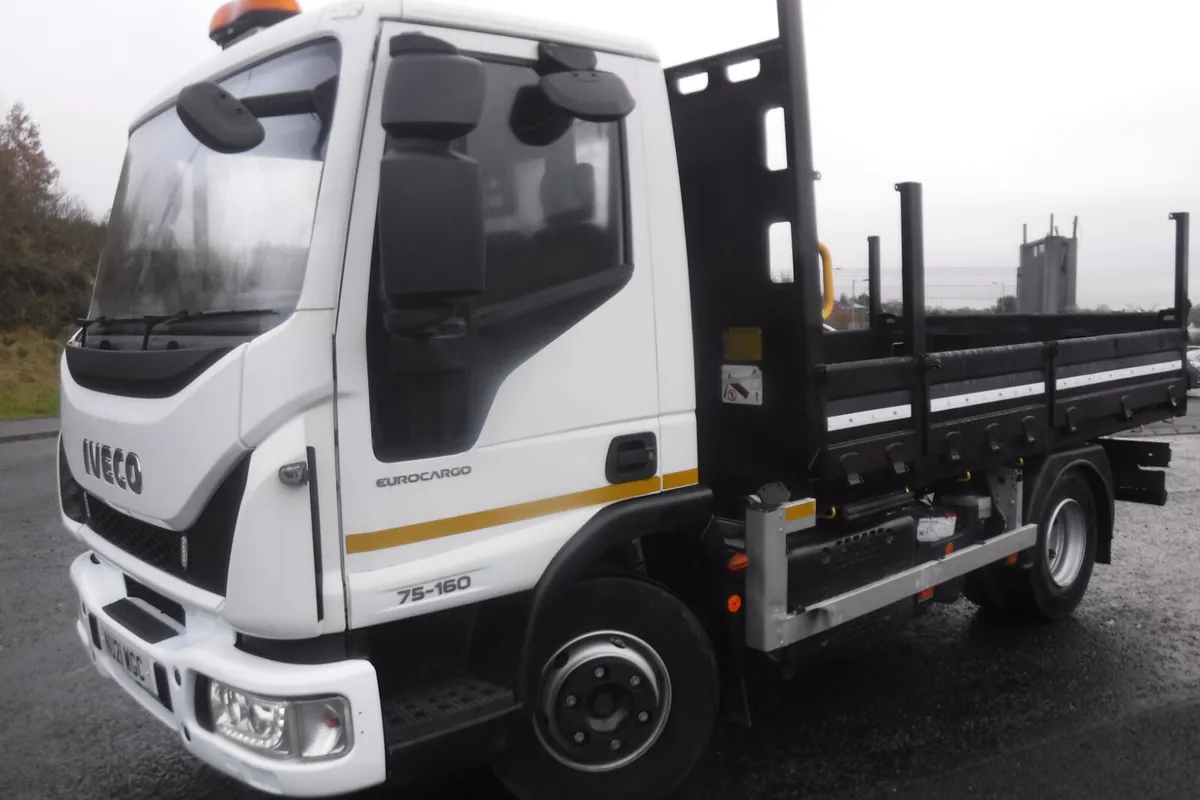 Iveco 75E 16 12ft  D.D.S tipper . 6 speed 2021. - Image 1