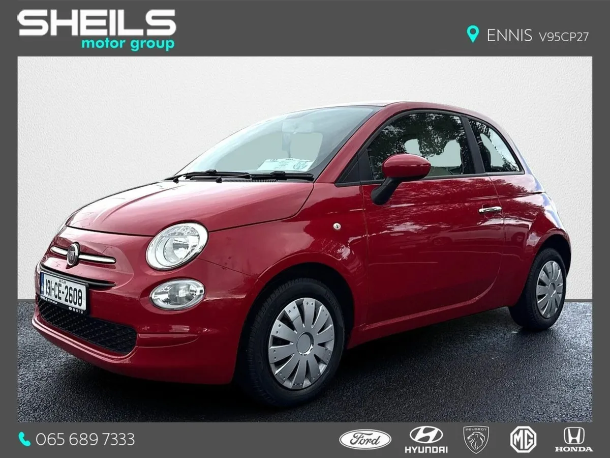 Fiat 500 Automatic 1.2 Petrol Lounge - Image 4