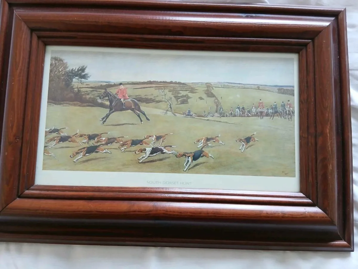 Timber framed wall pictures