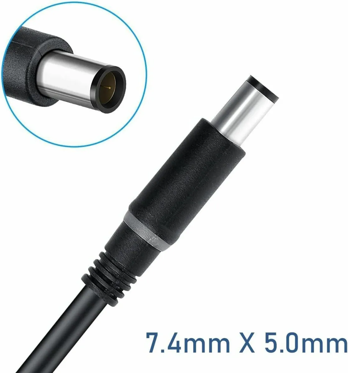 Dell laptop charger 130W pin 7.4mm x 5mm - Image 2