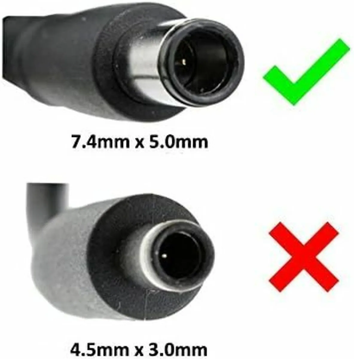 Dell laptop charger 130W pin 7.4mm x 5mm - Image 3