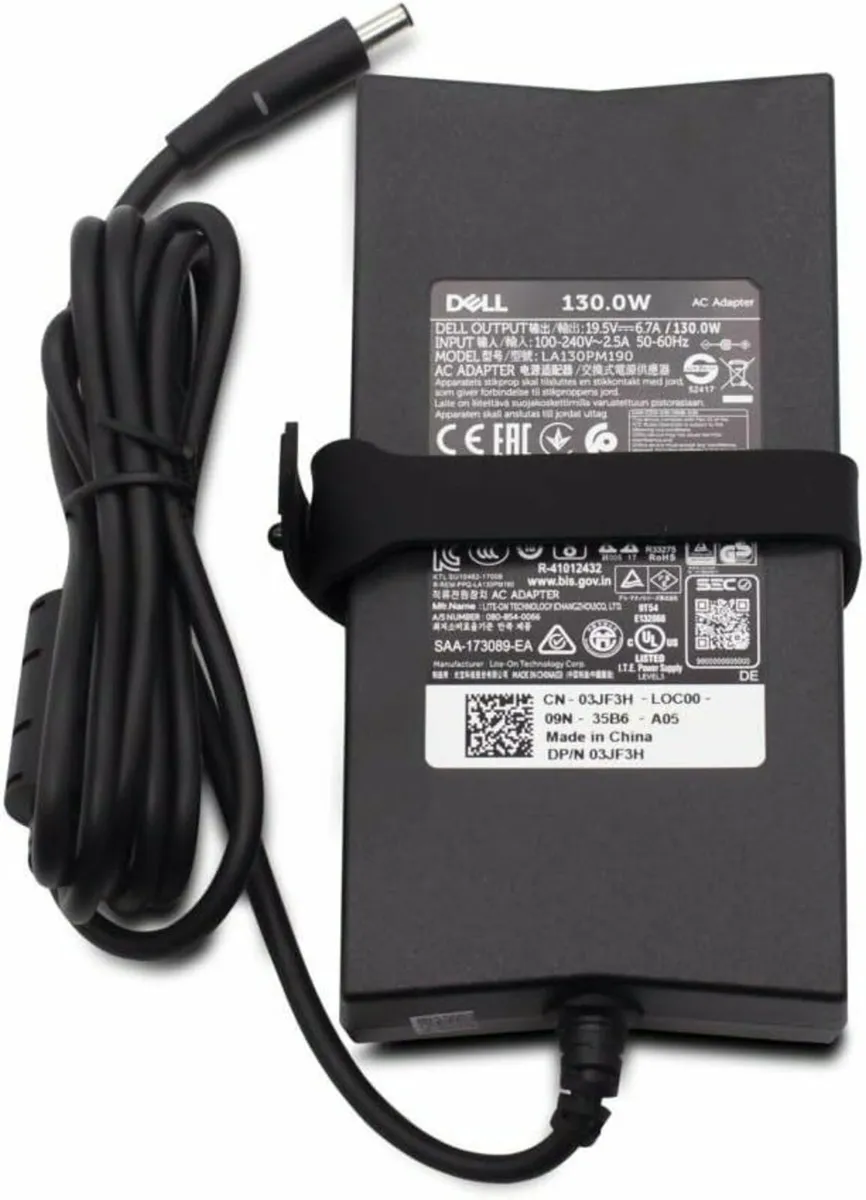 Dell laptop charger 130W pin 7.4mm x 5mm - Image 4