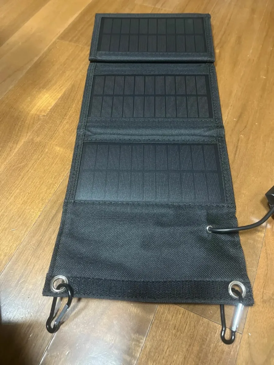 Foldable solar panels for camping hiking or emerge - Image 1