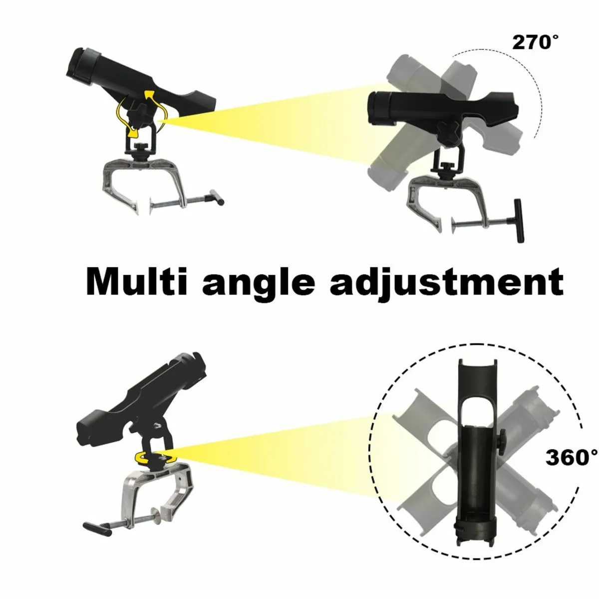 Fishing rod holder for boat - Image 3