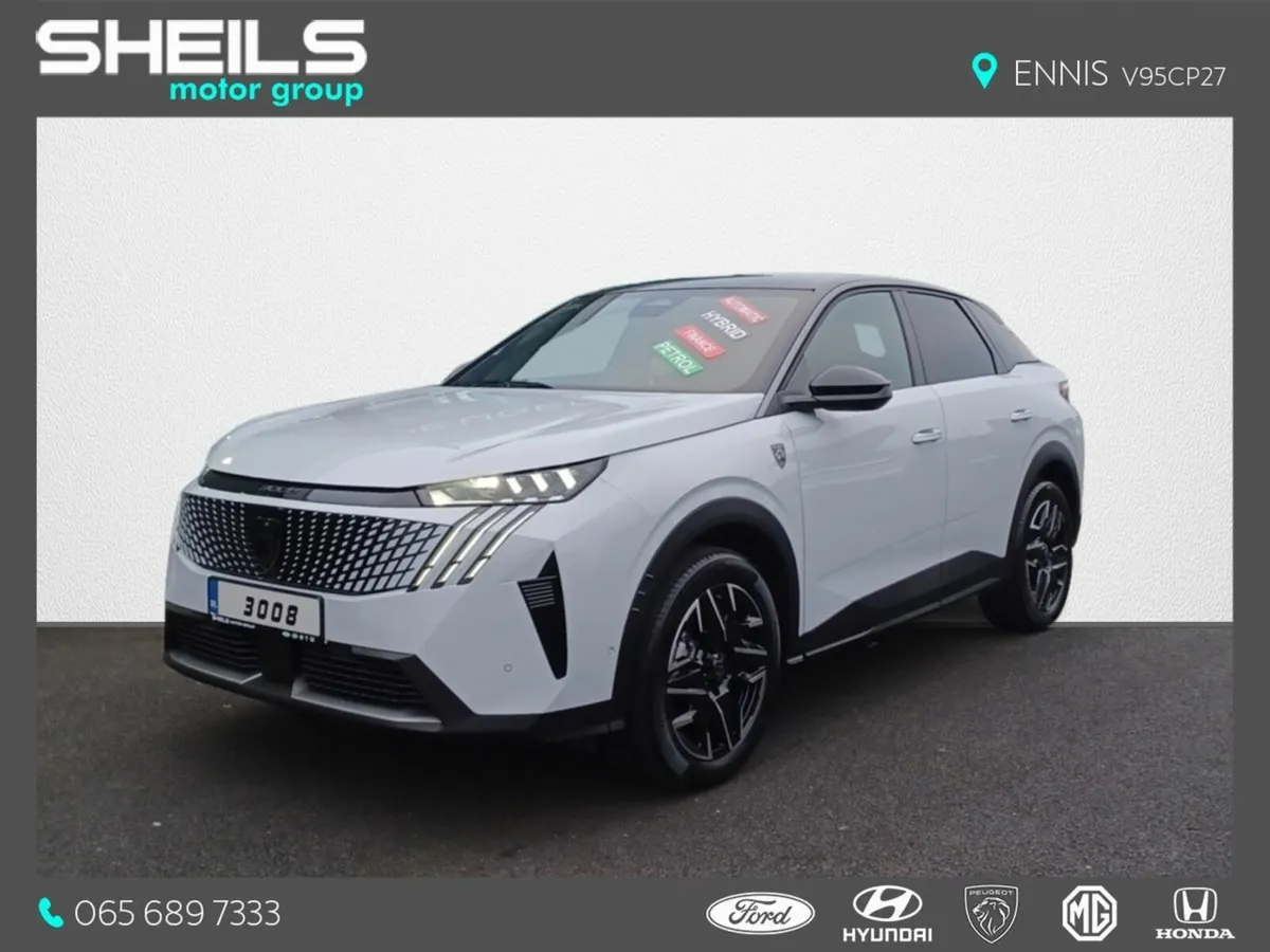 Peugeot 3008 GT HYBRID PETROL 136 BHP - Image 4