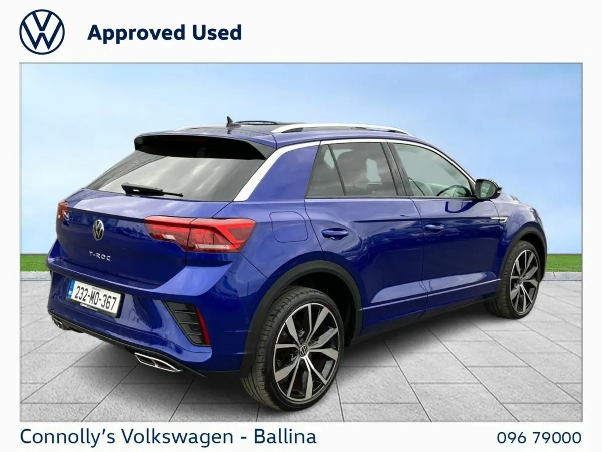 Volkswagen T-Roc 1.0 TSI 110HP R-Line *PAN ROOF** - Image 4