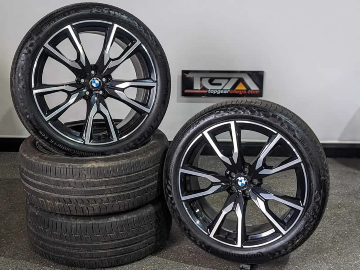 22" Genuine BMW 755M X7 G07 Alloy Wheels & Tyres - Image 1