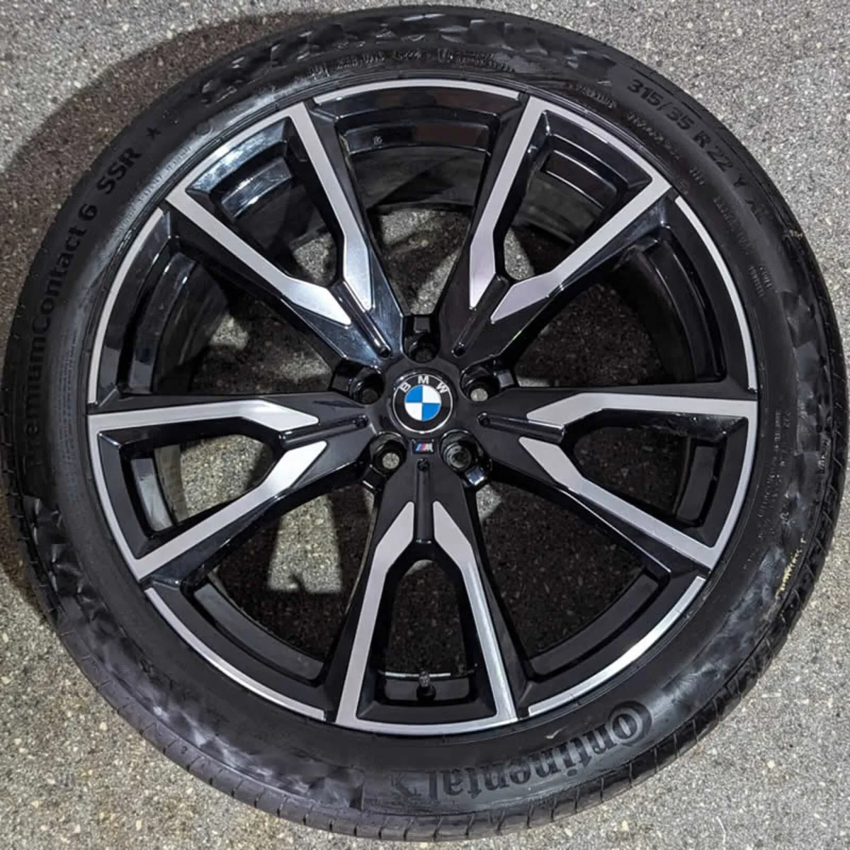22" Genuine BMW 755M X7 G07 Alloy Wheels & Tyres - Image 2