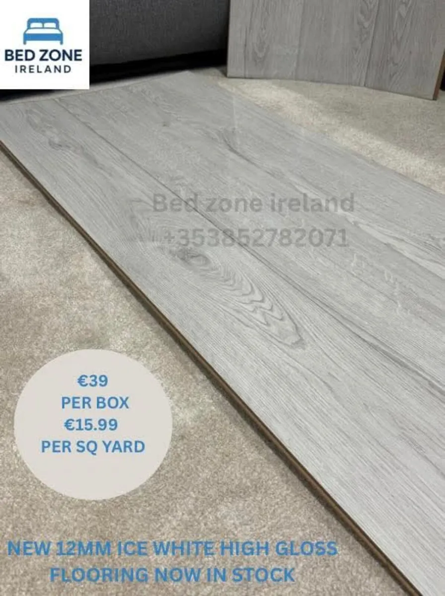 New 12MM High Gloss Flooring Now Available - Image 1
