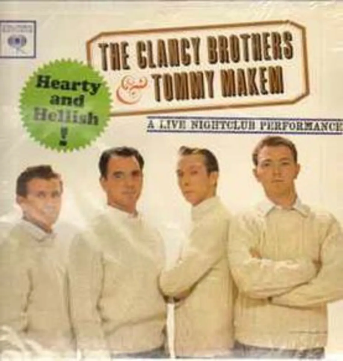 Clancy Bros/Makem Vinyl LP - Hearty And Hellish