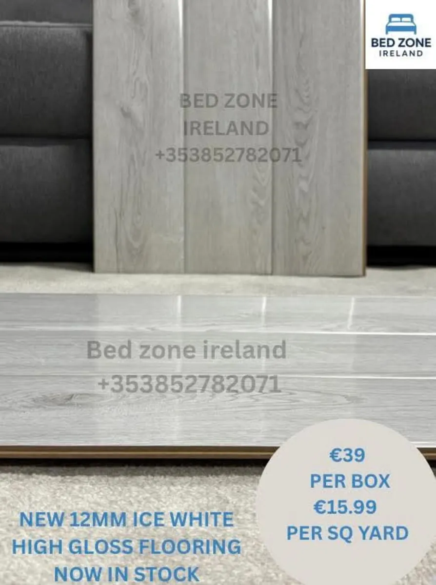 New 12MM High Gloss Flooring In Stock - Image 2