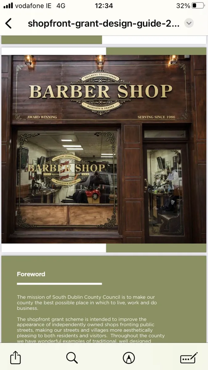 Barber business