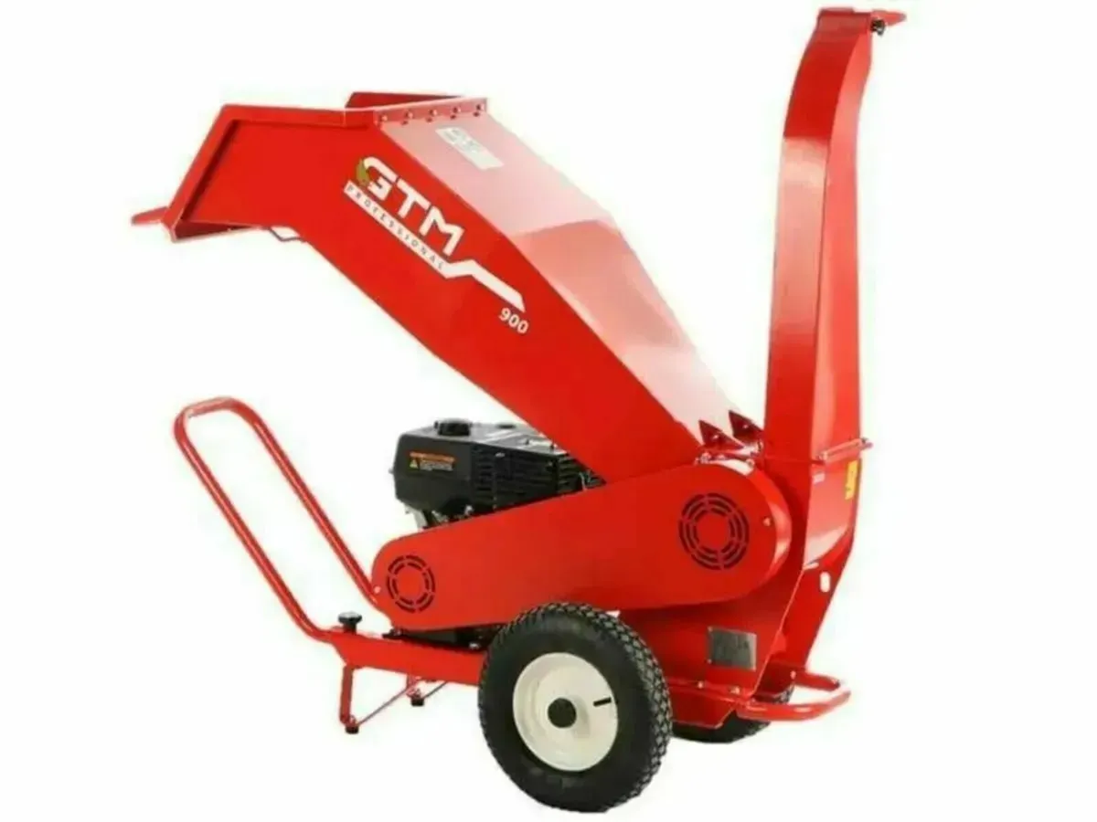GTM Professional GTS900G Petrol Wood Chipper - Image 3