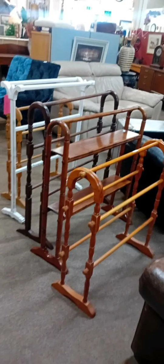 Selection Of Vintage And Antique Towel Rails