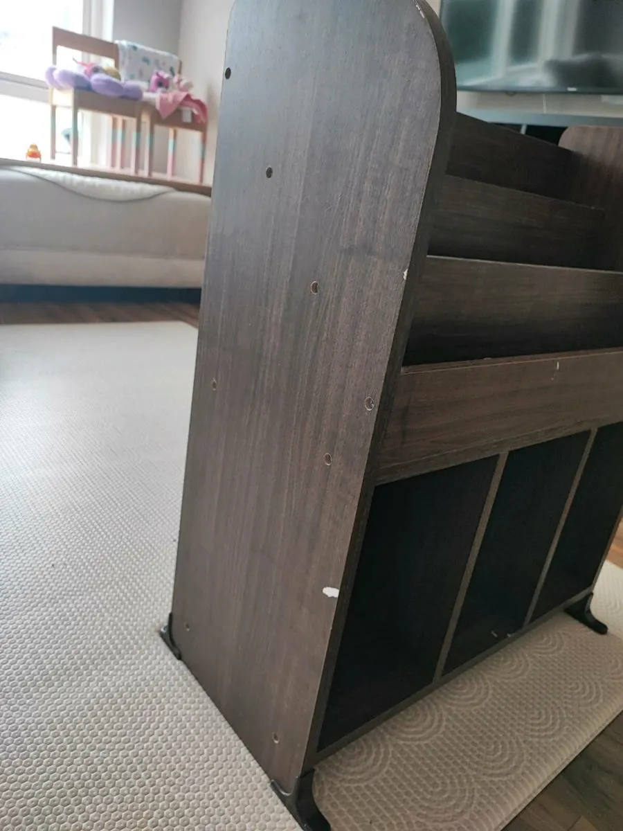 Bookshelf & Puzzle Toy Storage Unit - Image 2