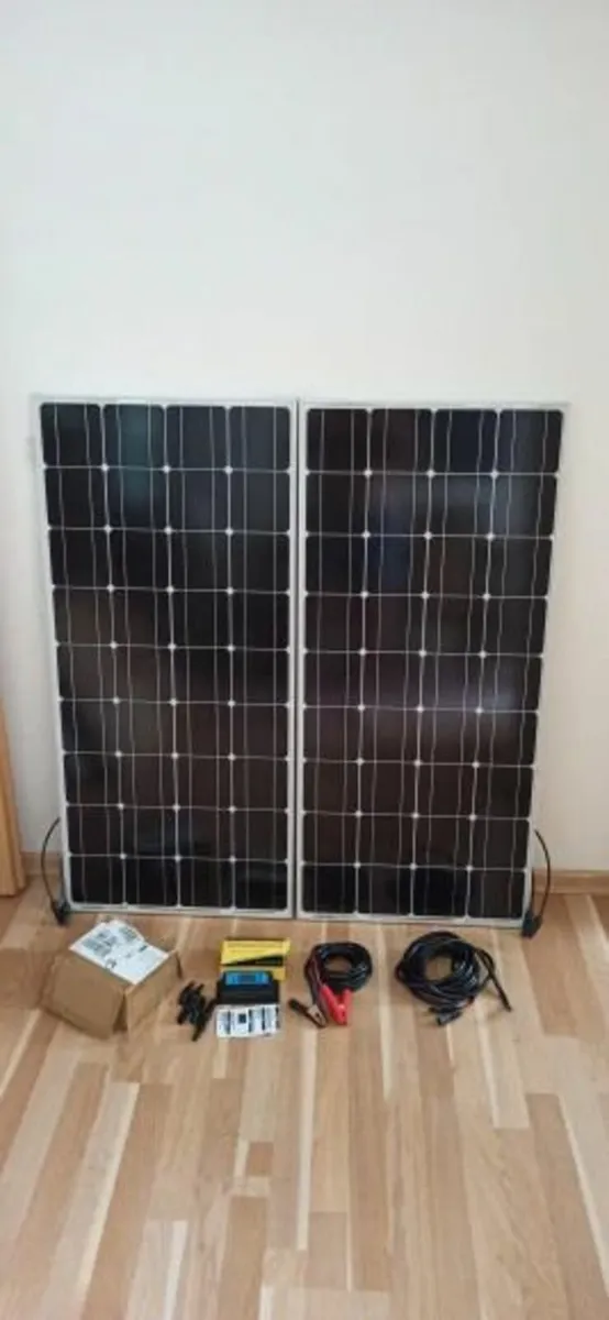 200W solar panel kit for Camper van or Boat - Image 2