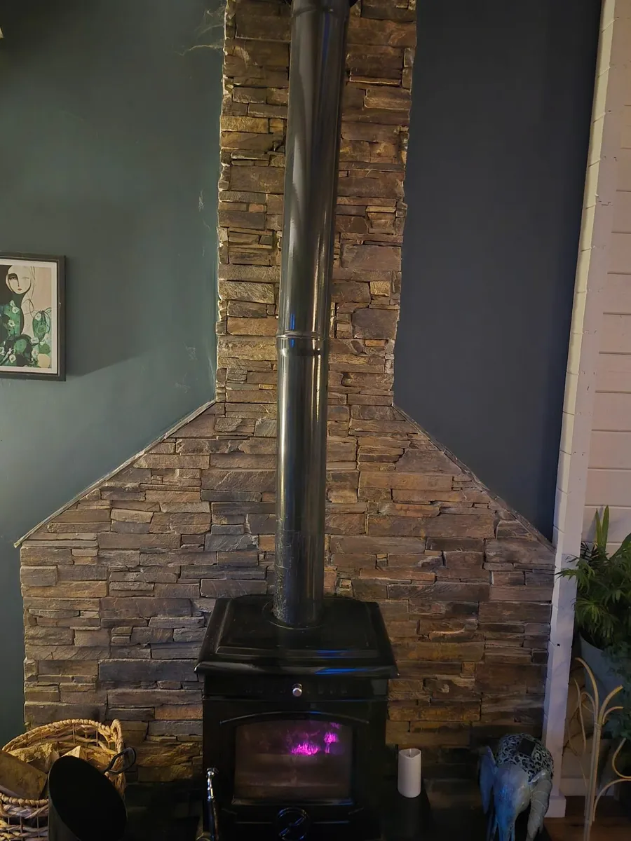 Warrior Olive Back Boiler Stove - Image 2