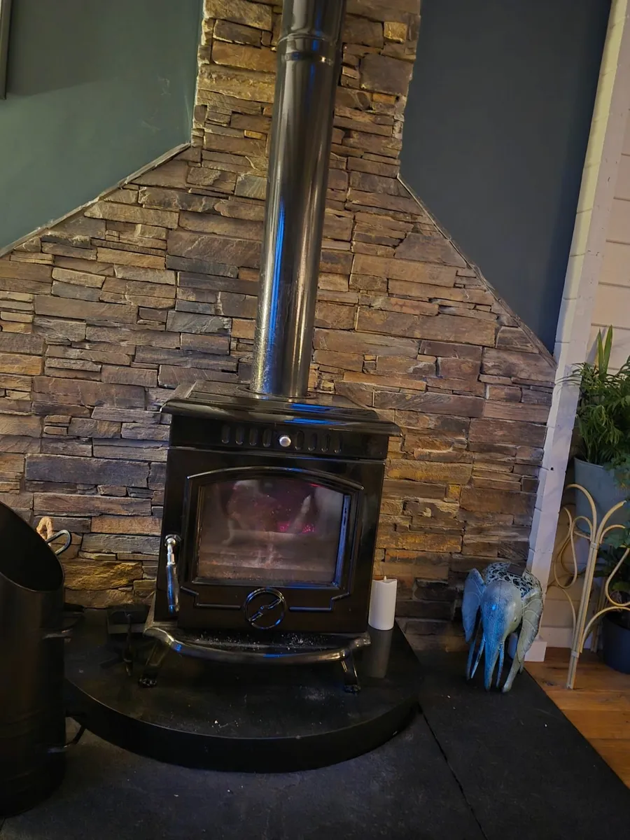 Warrior Olive Back Boiler Stove - Image 1