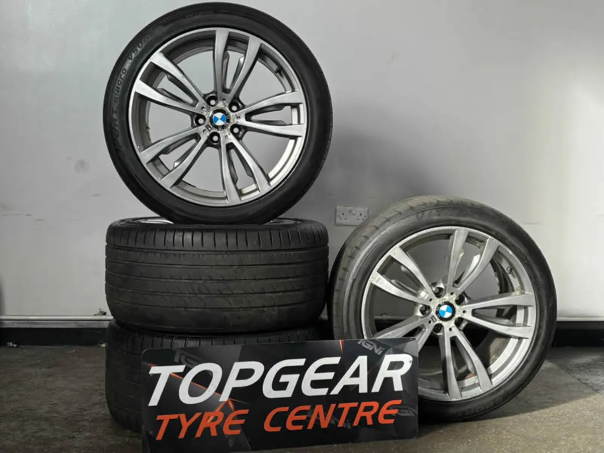20" GENUINE BMW 469M FOR X5 F15 WHEELS & TYRES - Image 1