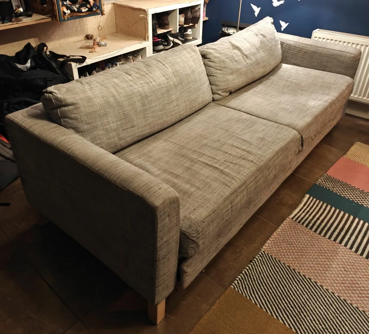 IKEA Karlstad Sofa Bed 3 Seater - Image 1