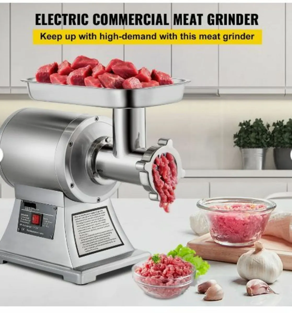 8500W Commercial Stainless Steel - Image 2