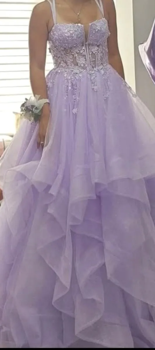 Dress: Lilac Ballgown - Image 4