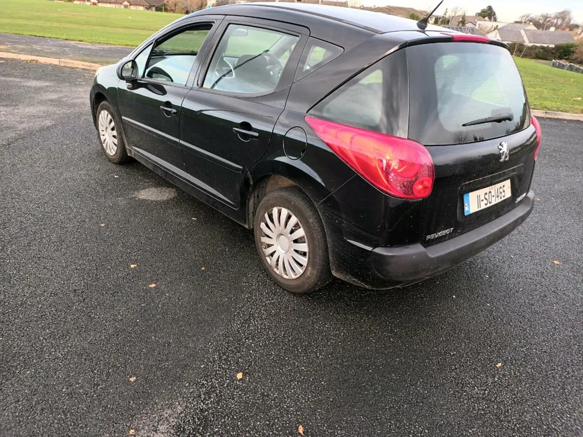 2011 Peugeot 207 Estate 1,6 hdi diesel nct7/26 Tax - Image 4