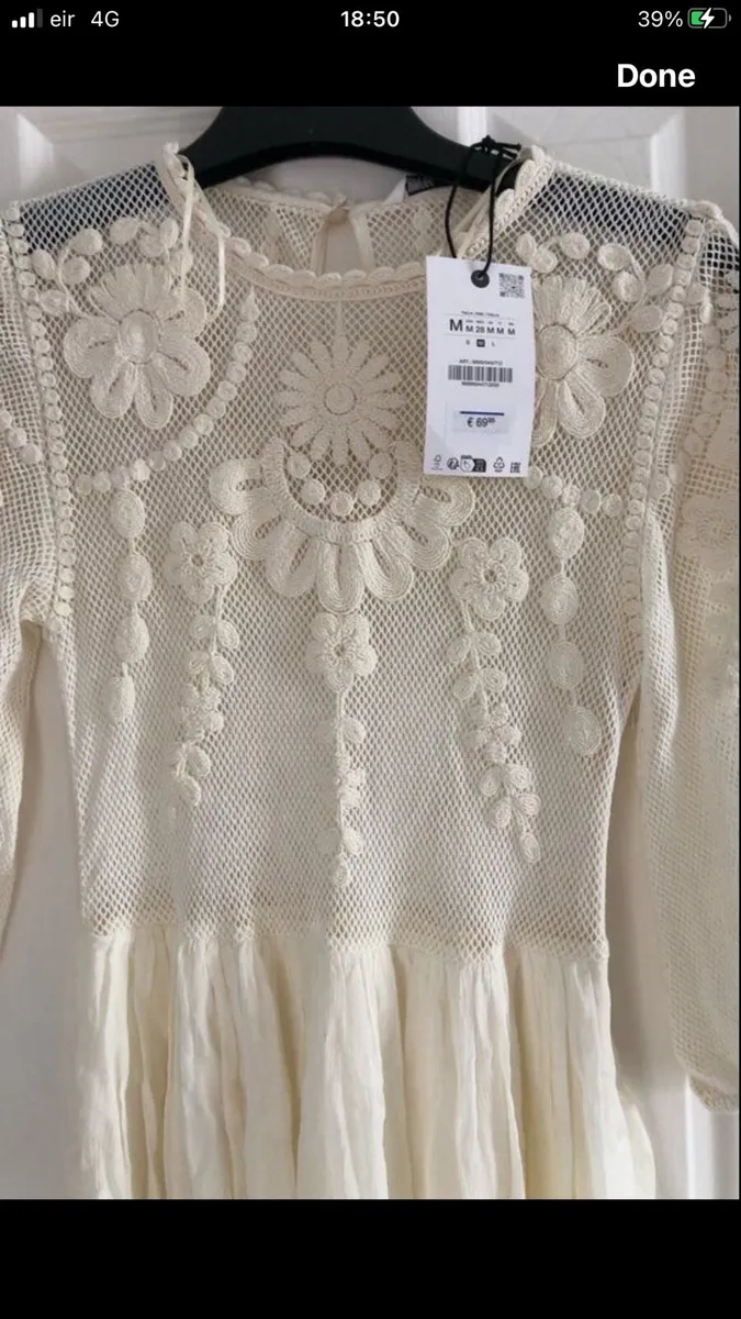 Ladies  BNWT  Zara dress size M €40 - Image 4