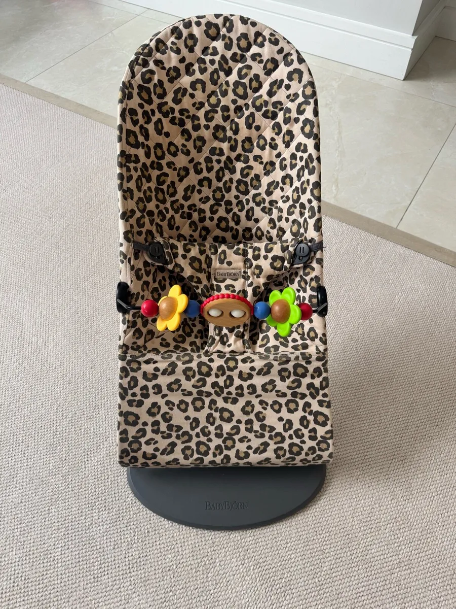BABYBJORN Bouncer Bliss Cotton leopard-print - Image 1