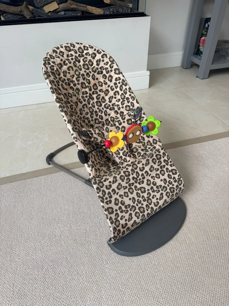 BABYBJORN Bouncer Bliss Cotton leopard-print - Image 2