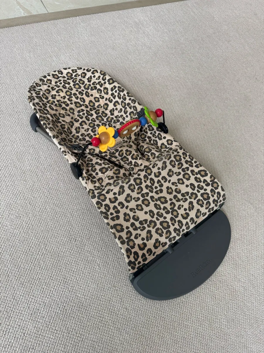 BABYBJORN Bouncer Bliss Cotton leopard-print - Image 3