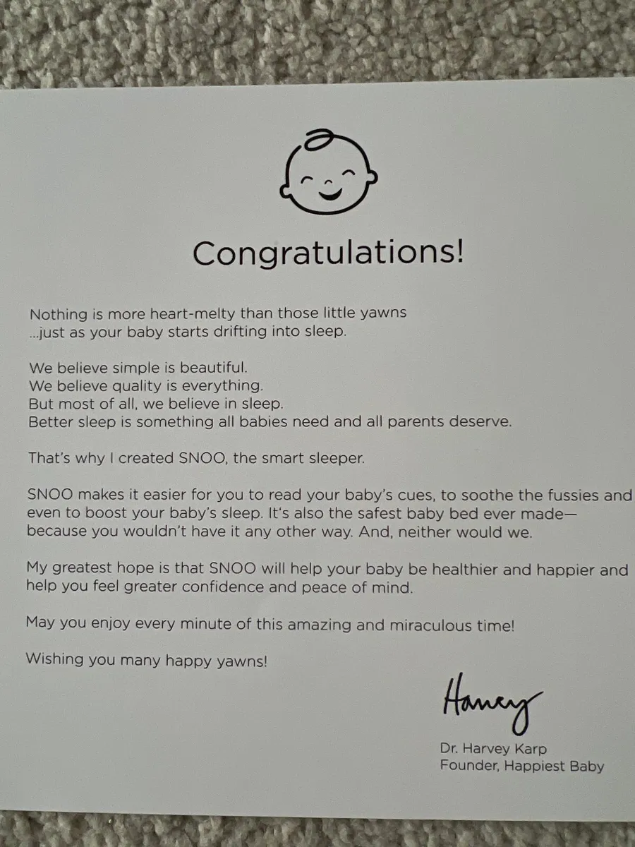 SNOO Smart Sleeper Bassinet / Cot - Image 4