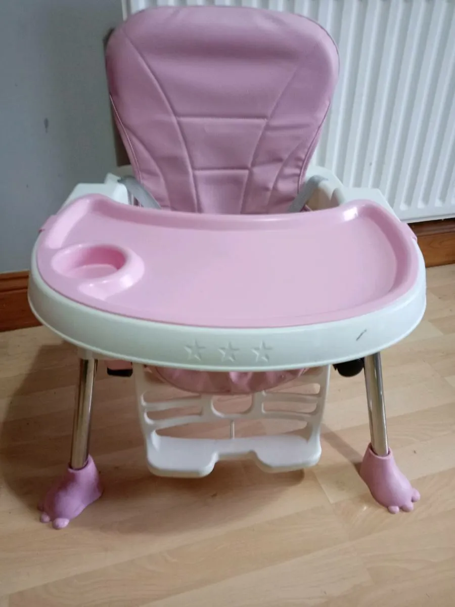 BABIES HIGH CHAIR 3 IN 1-NEW - Image 4