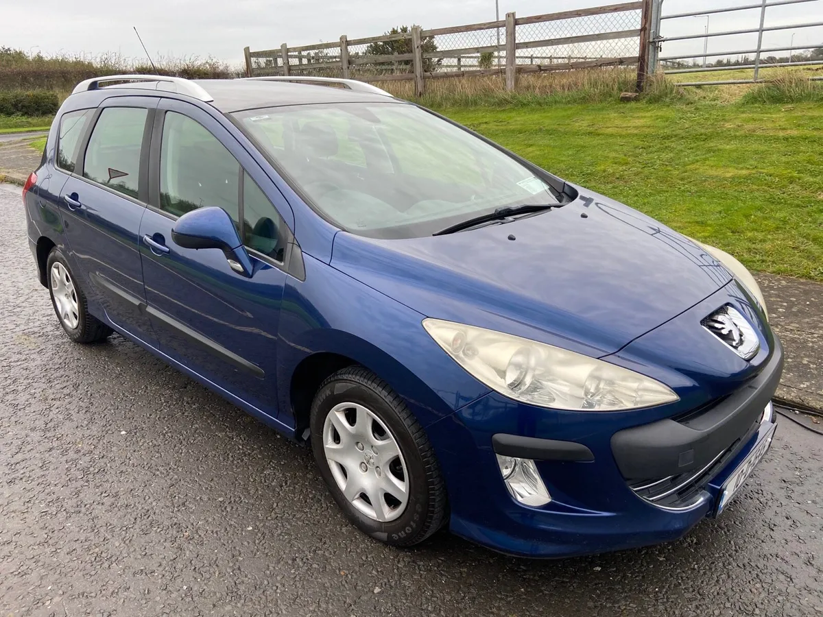 2010 PEUGEOT 308 ESTATE NCT TILL 2027 - Image 1