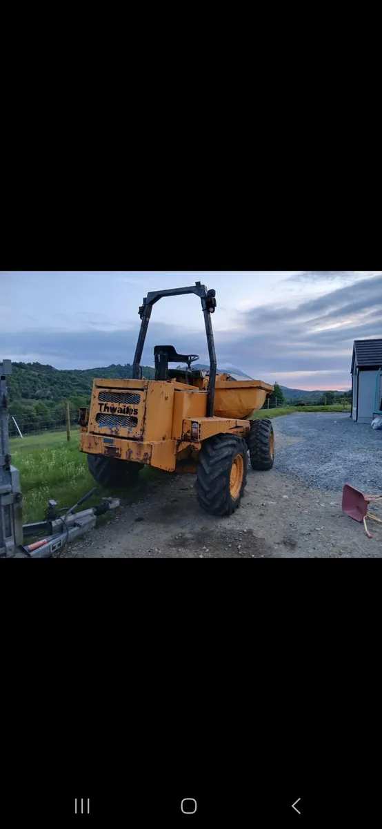 6 ton dumper thwaites swivel tip - Image 4