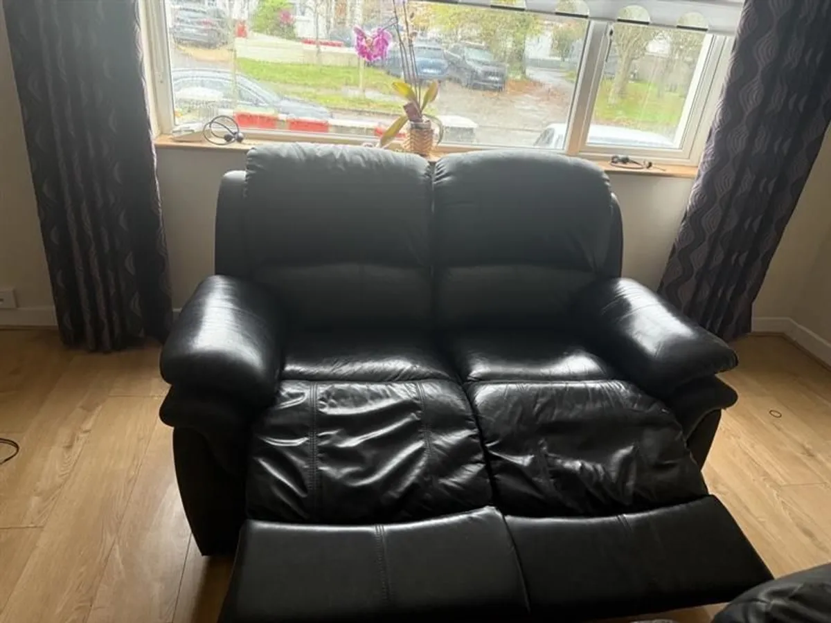 Leather Recliner Sofa - Image 2