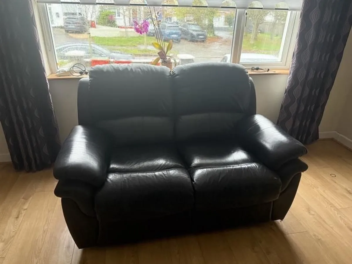 Leather Recliner Sofa - Image 3