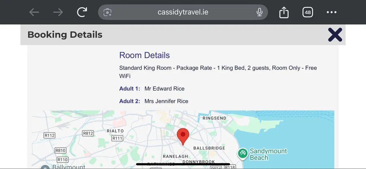 Hotel Night Clayton Hotel Burlington rd Sat15Nov - Image 1