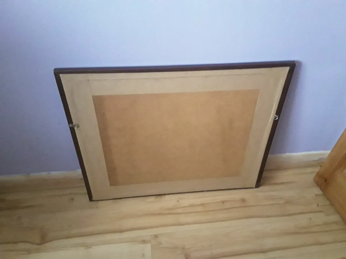 Lovely picture titled the Goose Girl - Image 2